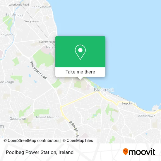 Poolbeg Power Station map