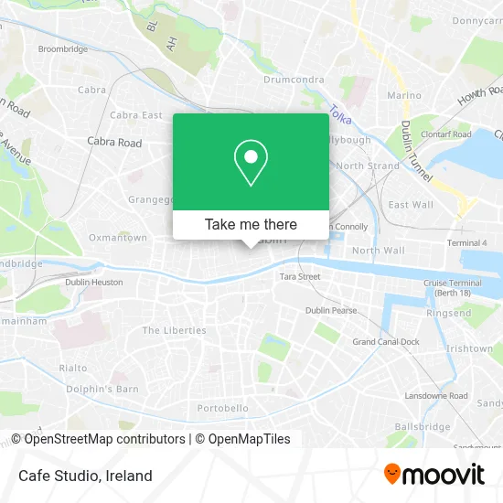 Cafe Studio map