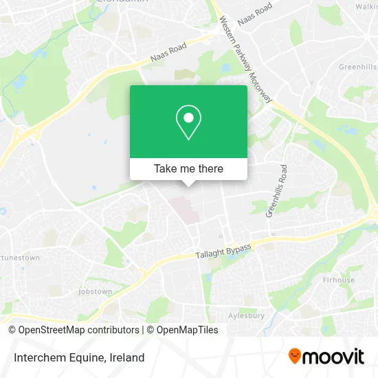 Interchem Equine map