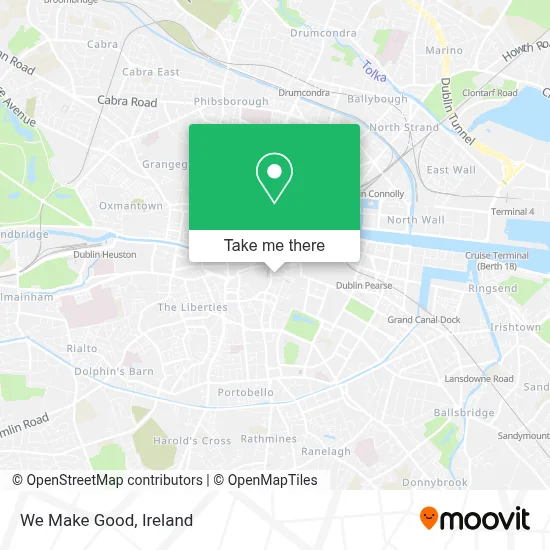 We Make Good map