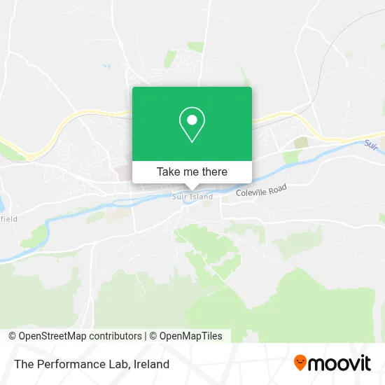The Performance Lab map