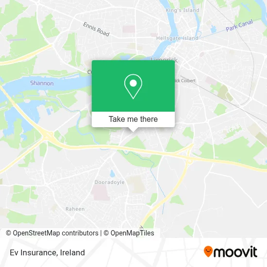 Ev Insurance map