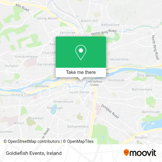 Goldiefish Events map