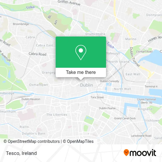 Tesco map
