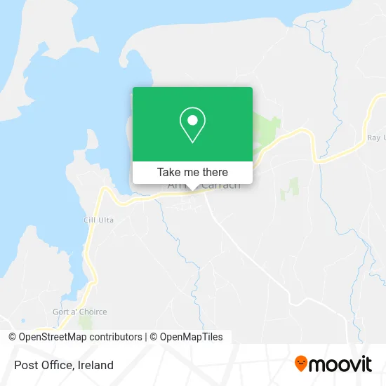 Post Office map