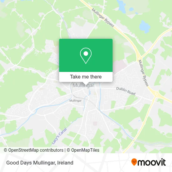 Good Days Mullingar map