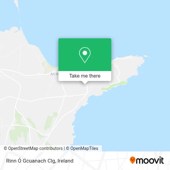 Rinn Ó Gcuanach Clg map