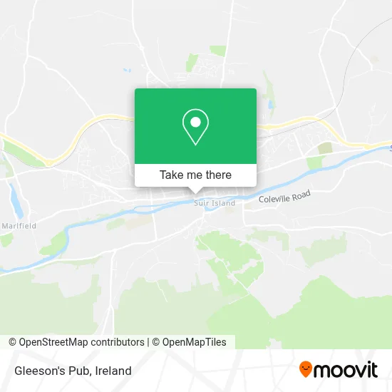 Gleeson's Pub map