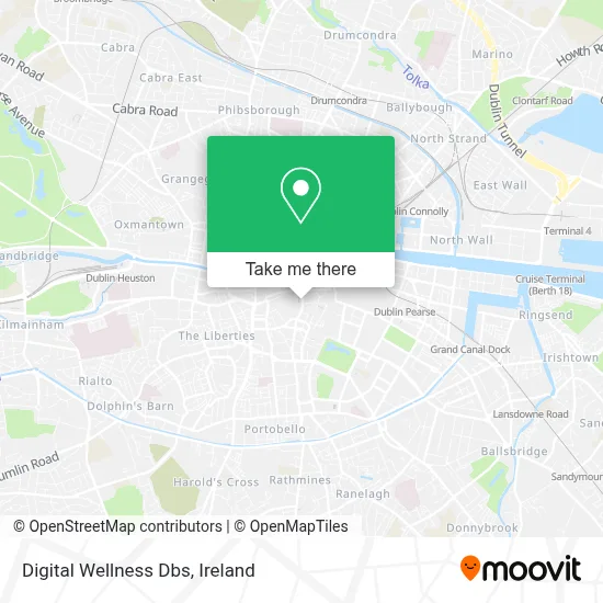Digital Wellness Dbs map