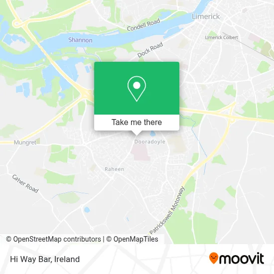 Hi Way Bar map