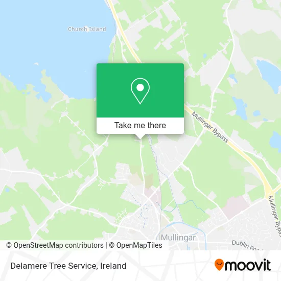 Delamere Tree Service map
