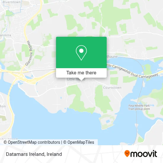 Datamars Ireland map