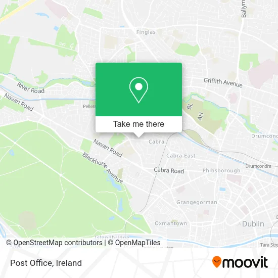 Post Office map