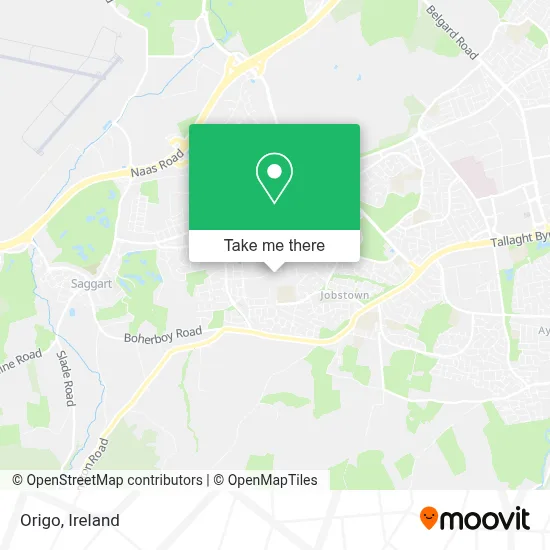 Origo map