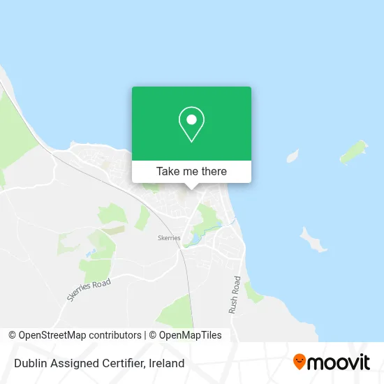 Dublin Assigned Certifier map
