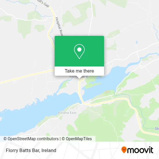 Florry Batts Bar map