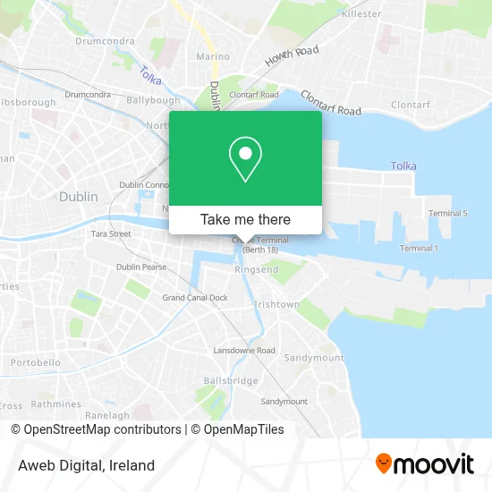 Aweb Digital map
