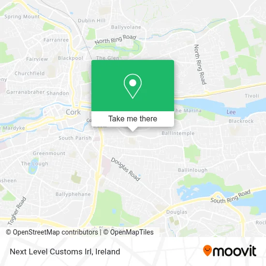 Next Level Customs Irl map