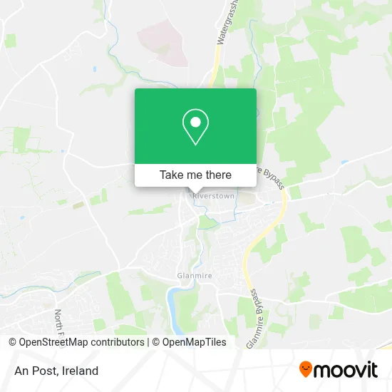An Post map
