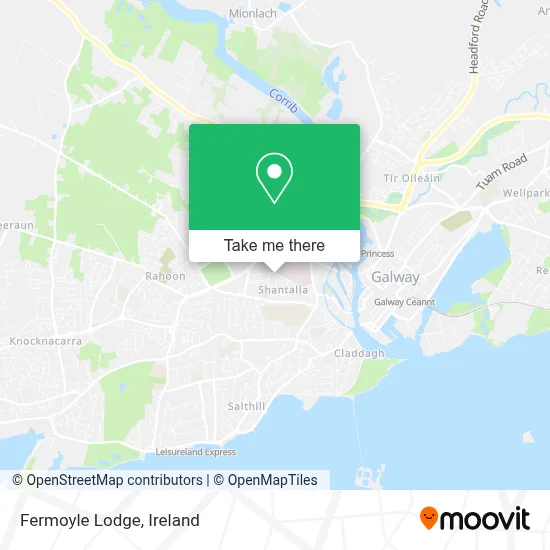 Fermoyle Lodge map