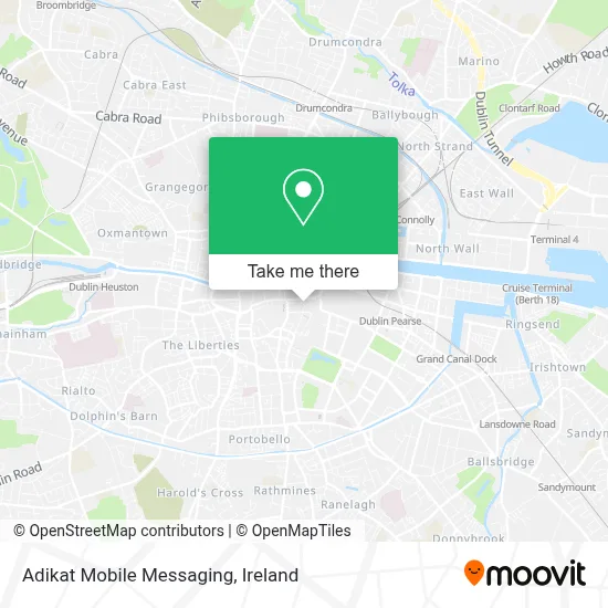 Adikat Mobile Messaging map