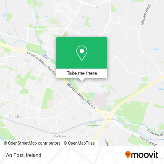 An Post map