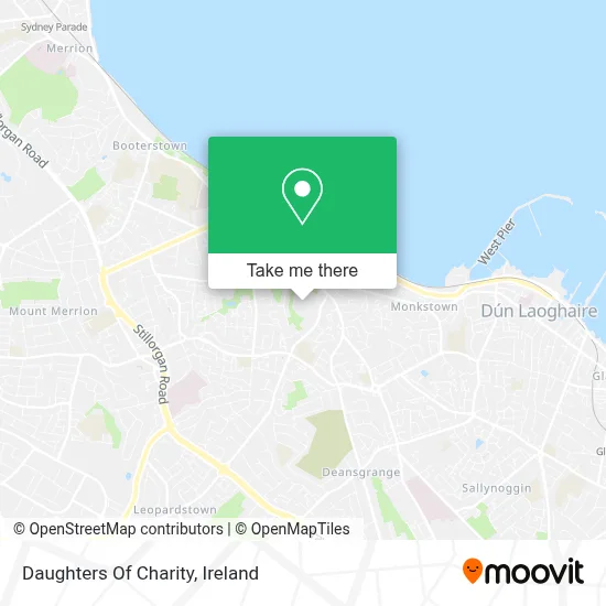 Daughters Of Charity map