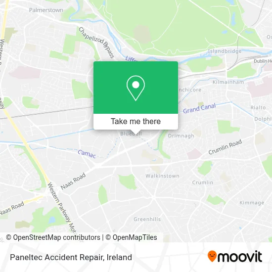 Paneltec Accident Repair map