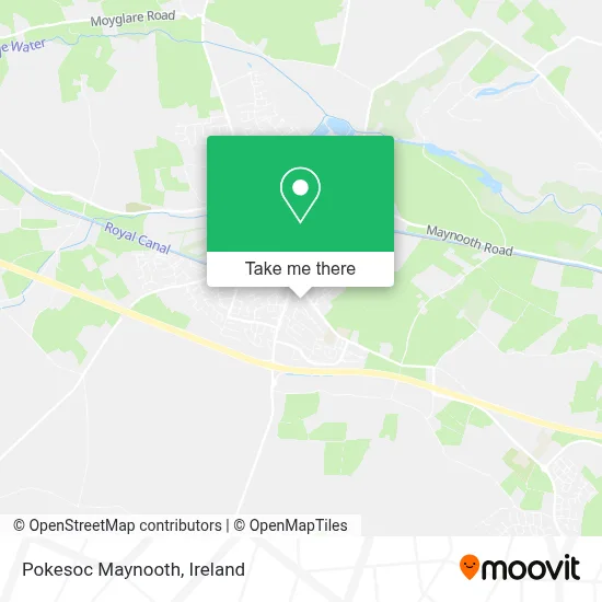 Pokesoc Maynooth map