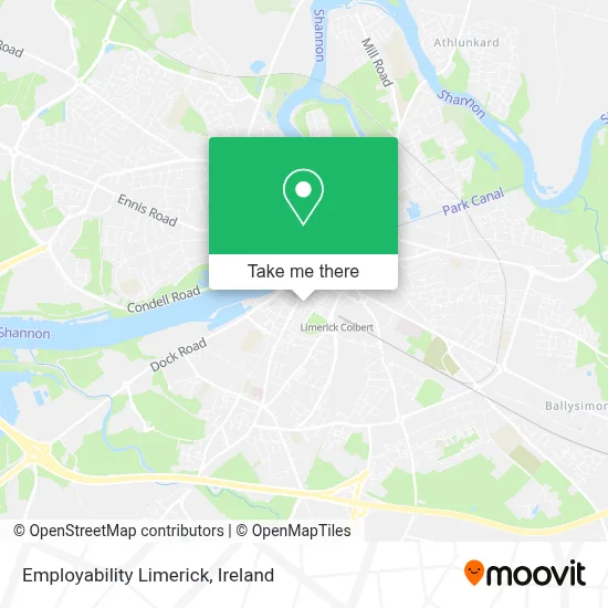 Employability Limerick map