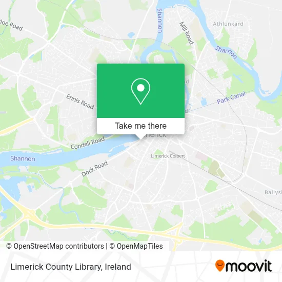 Limerick County Library map