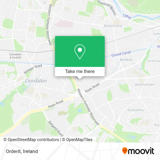 Orderit map