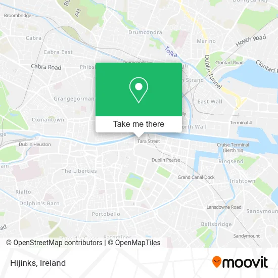 Hijinks map