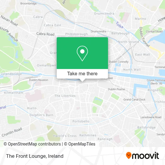 The Front Lounge map