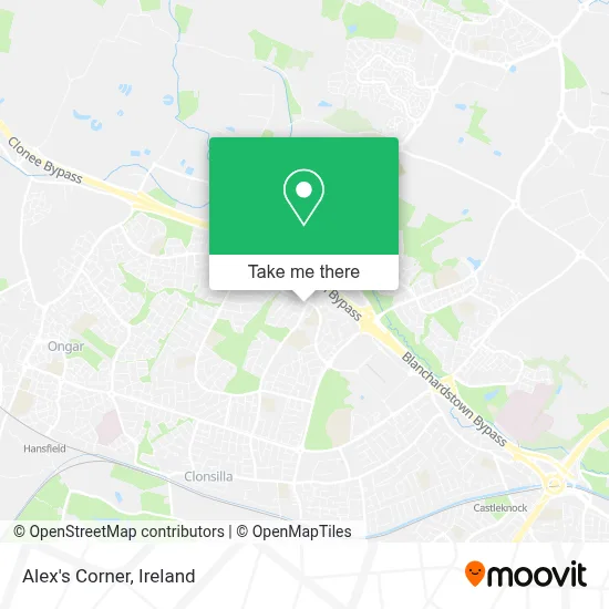 Alex's Corner map