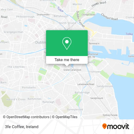 3fe Coffee map