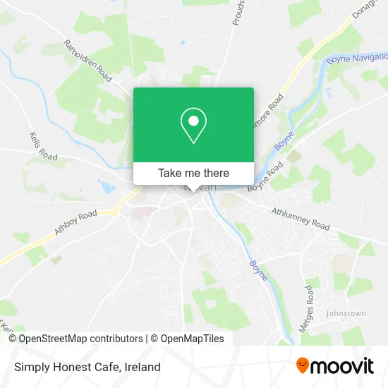 Simply Honest Cafe map