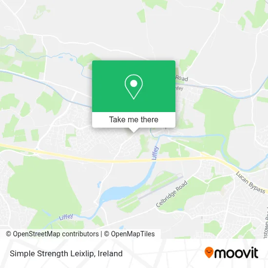 Simple Strength Leixlip map