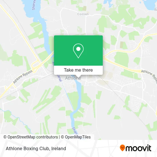 Athlone Boxing Club map
