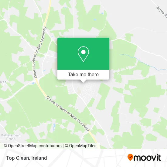 Top Clean map
