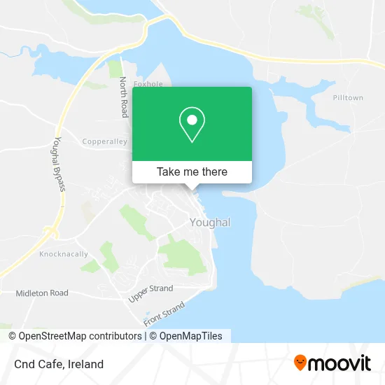 Cnd Cafe map