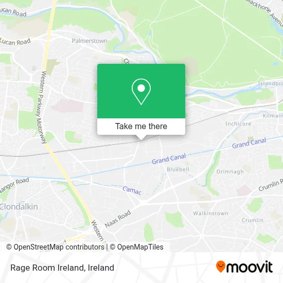 Rage Room Ireland map