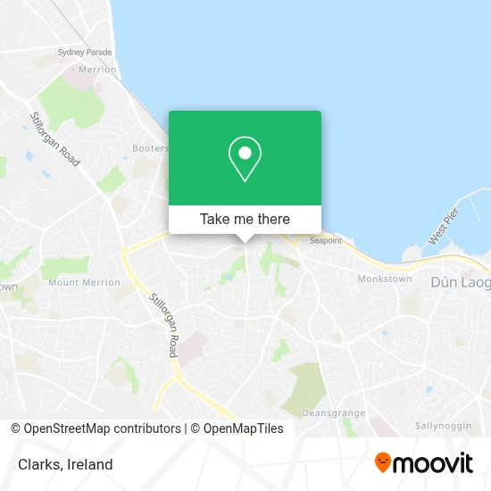Clarks map