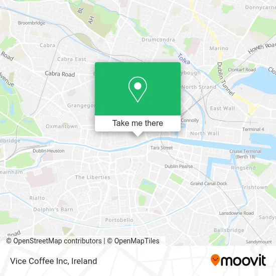 Vice Coffee Inc map