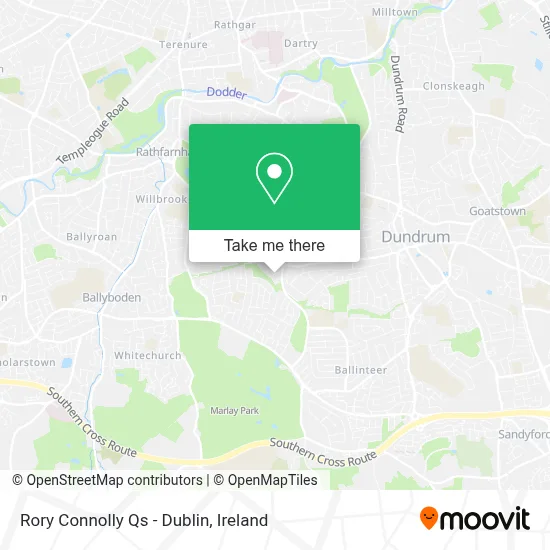 Rory Connolly Qs - Dublin map