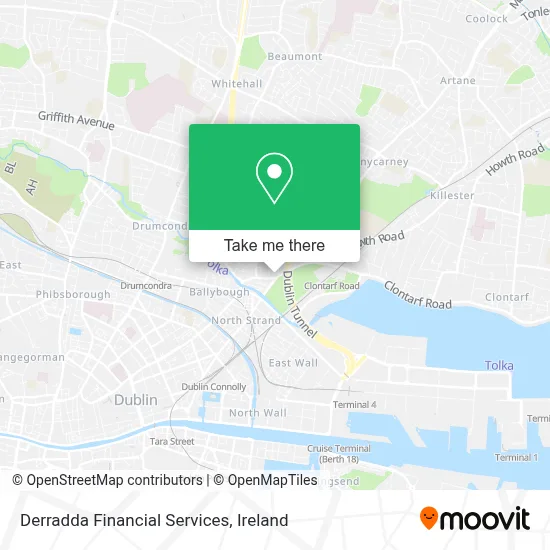 Derradda Financial Services map