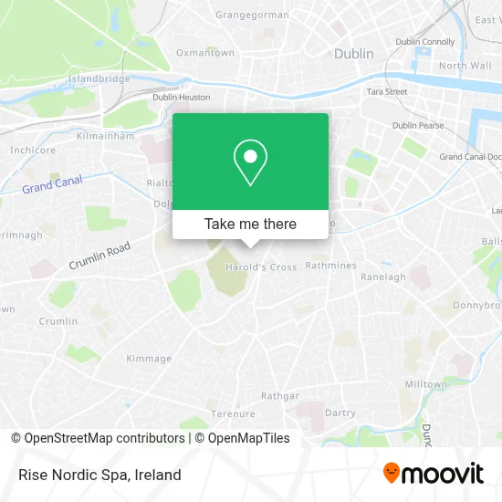 Rise Nordic Spa map