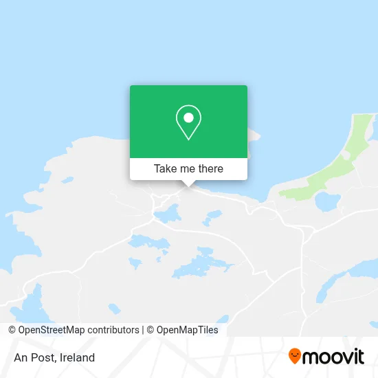 An Post map