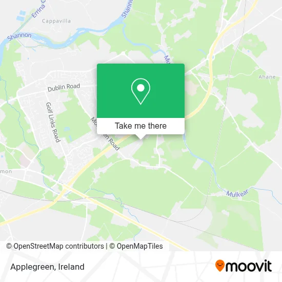 Applegreen map