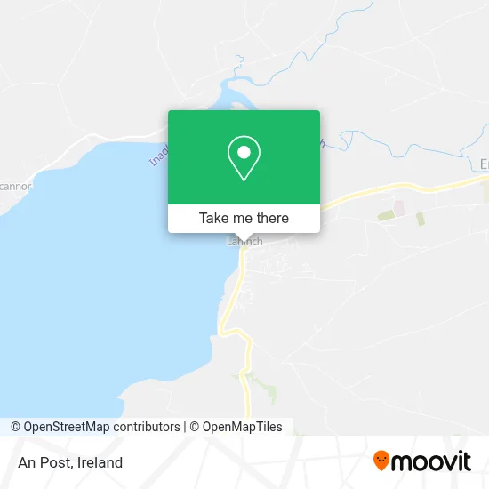 An Post map